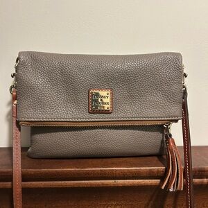 Dooney & Bourke Gray Crossbody Bag